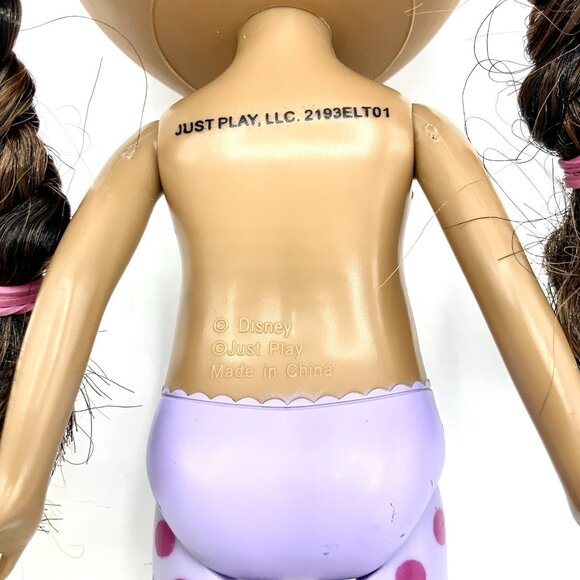 Disney Jr. Doc Mcstuffins Doll Just Play Nude 9” No Clothes Braidable Hair - Picture 5 of 8